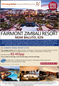 Zimbali special